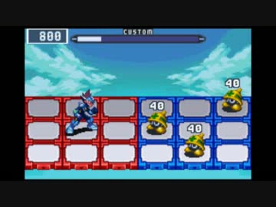 ロックマンエグゼ風 ウイルス戦 流星のロックマン3 ニコニコ動画