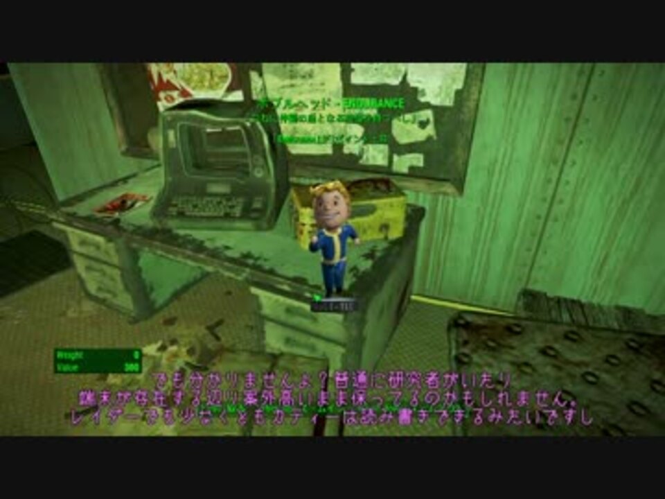 fallout4を観光せよ！その4 Enduranceボブルヘッド【ゆかマキ実況】 ニコニコ動画
