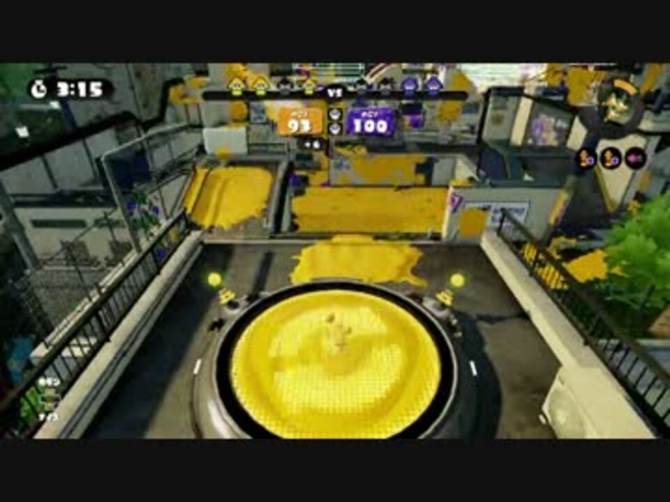[Splatoon]世界大会InkStorm 3　敗者復活 vs TESTA　Cross視点 2試合目[おもひで] - ニコニコ動画
