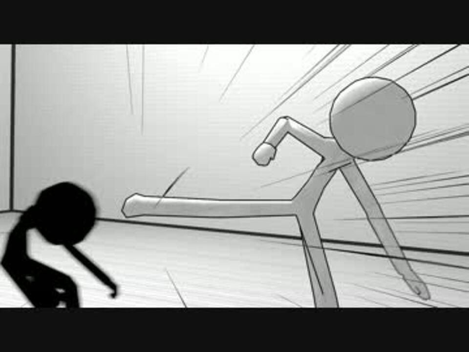 作ってみた 3dcgでスタイリッシュ棒人間アニメーション ニコニコ動画