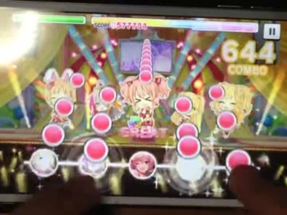 デレステ Tokimekiエスカレート 1速手元 Full Combo ニコニコ動画