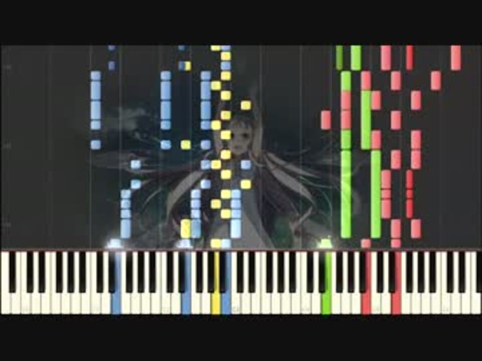 ガラスの花と壊す世界 耳コピ センダンライフ ボーカル有り版 ニコニコ動画
