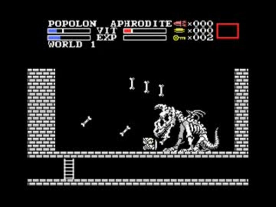 魔城伝説II ガリウスの迷宮 MSX 【TAS：25分04秒】 - ニコニコ動画