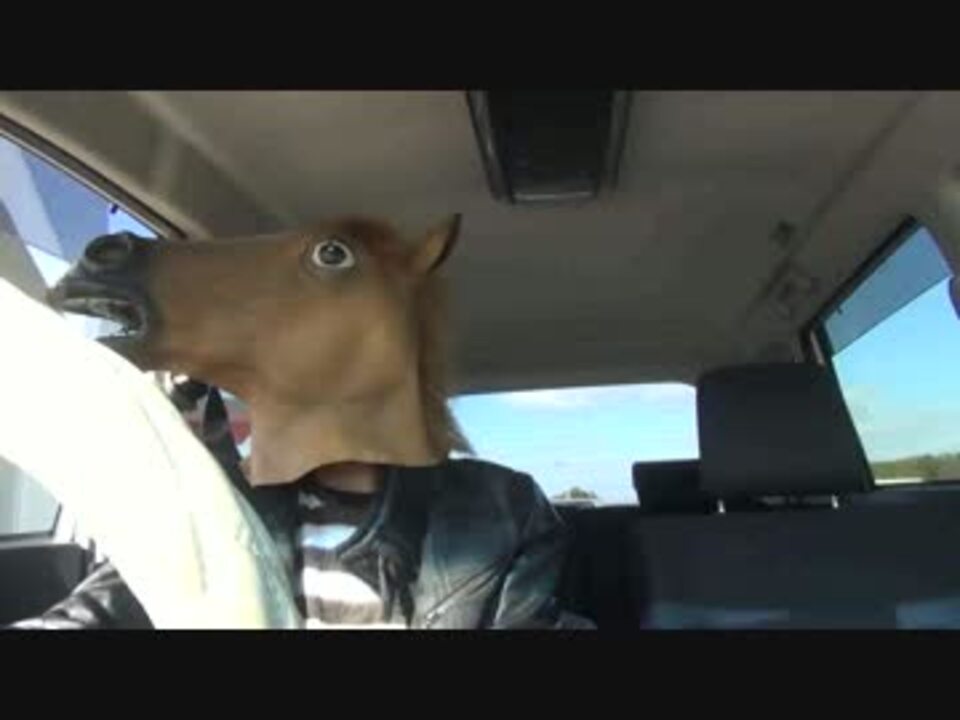 マクドナルドを馬でドライブスルー Horse In Drive Through ニコニコ動画