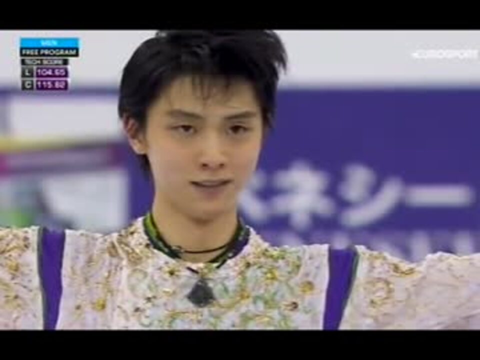 イタリア実況ユロスポ版 翻訳付］ 羽生結弦 2015 GPF ダイジェスト