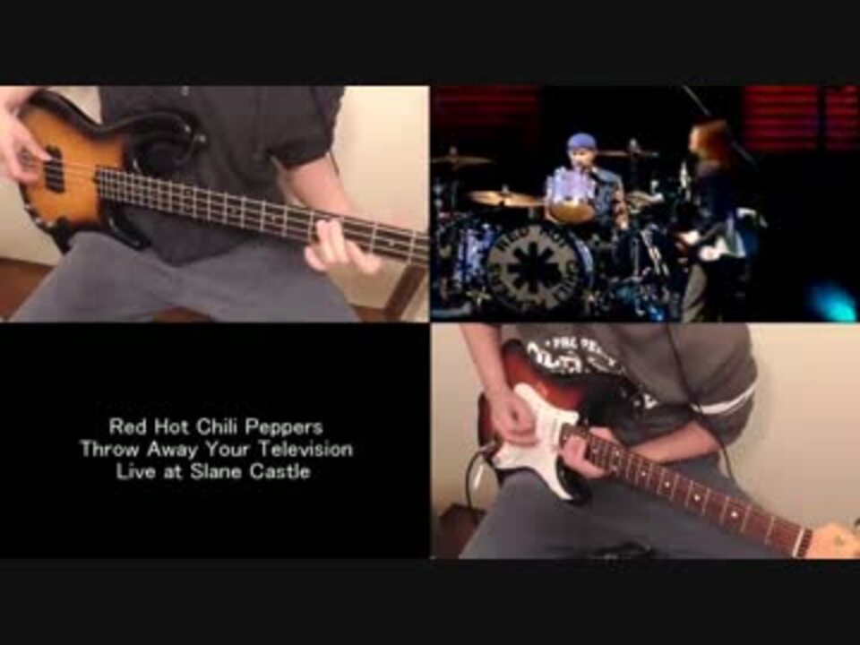 Red Hot Chili PeppersThrow Away Your Television Bass Guitar Cover