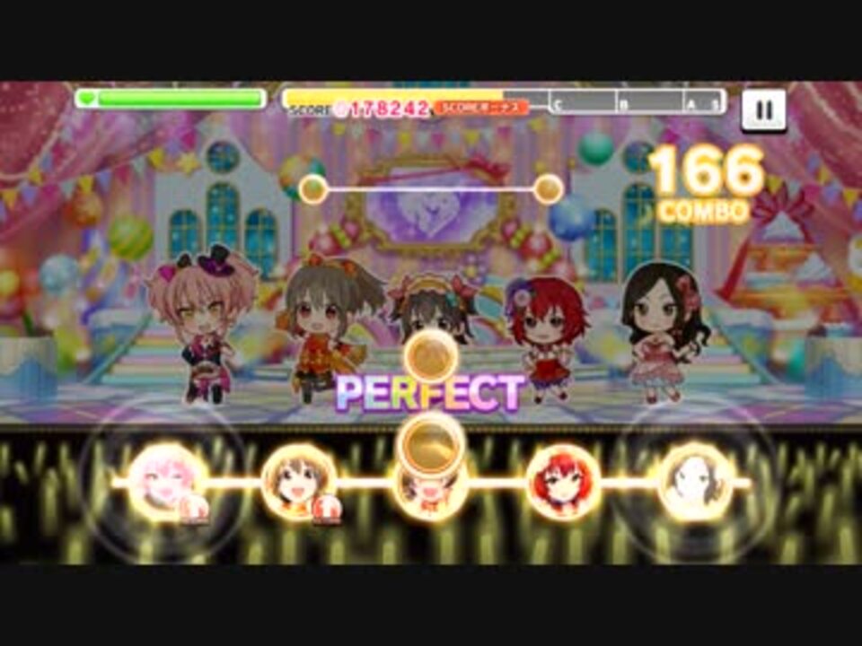 デレステ ゴキゲンparty Night Passion Master フルコンボ ニコニコ動画