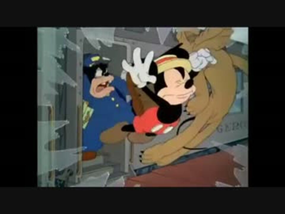 日本語吹替 Mr Mouse Takes A Trip ミッキーの汽車旅行 1940 ニコニコ動画