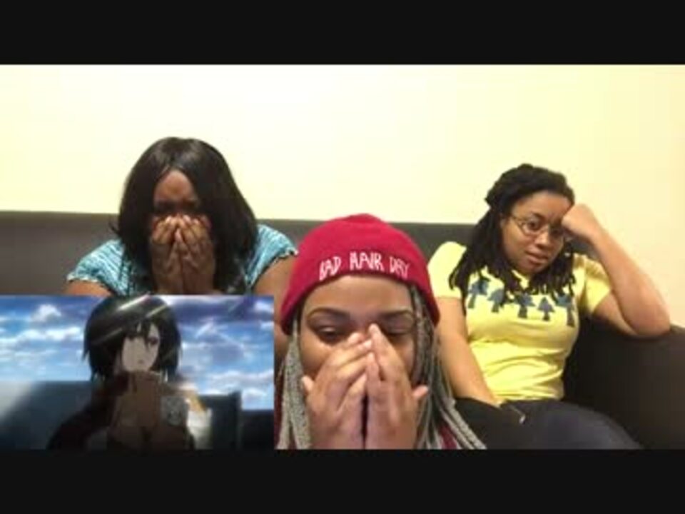 進撃の巨人５話を見た外国人の反応 ニコニコ動画