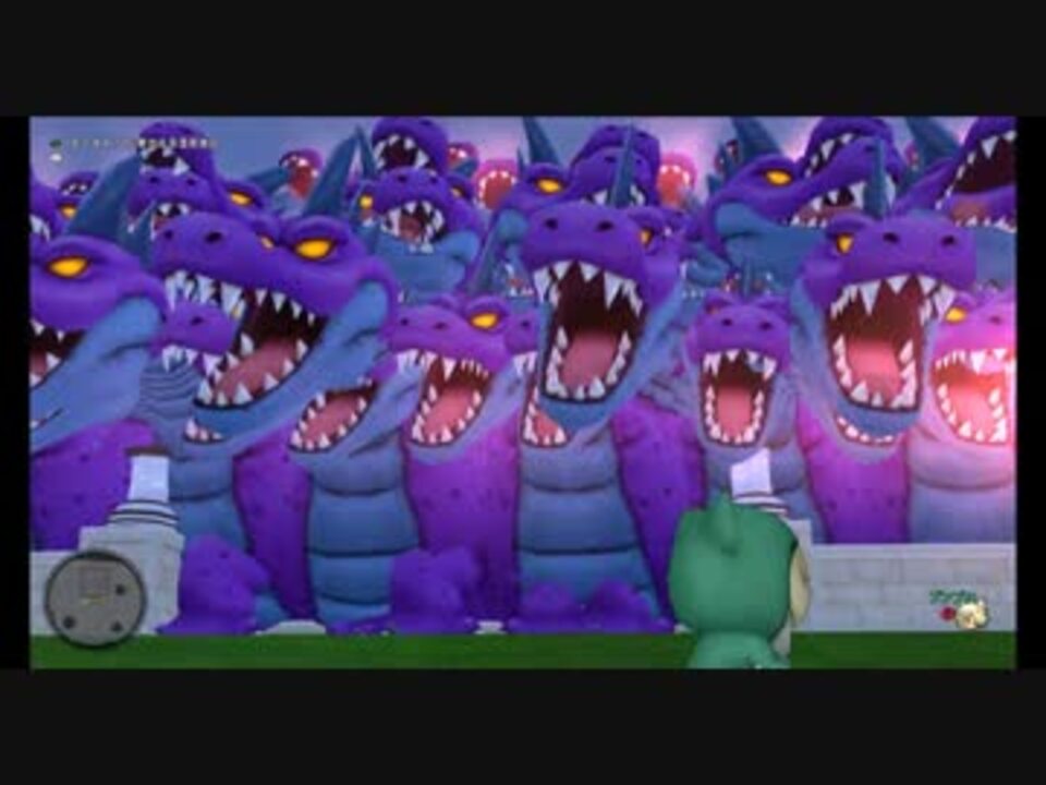 ドラクエ10 庭にキングヒドラの像40体 ニコニコ動画