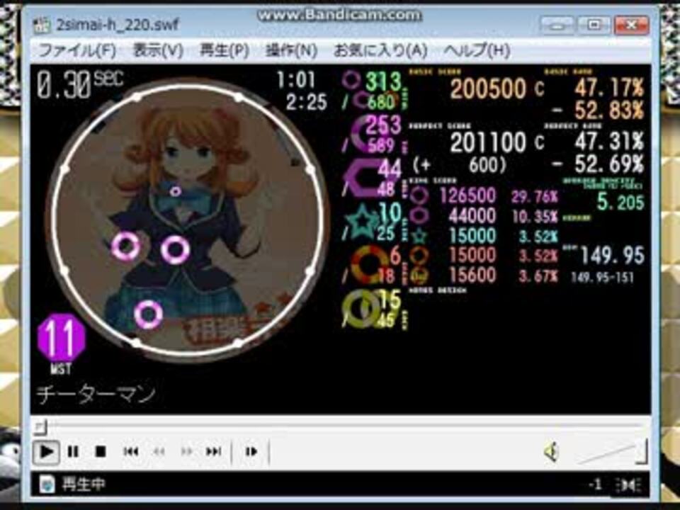 チーターマン2 アレンジ Master Bpm 150 ニコニコ動画