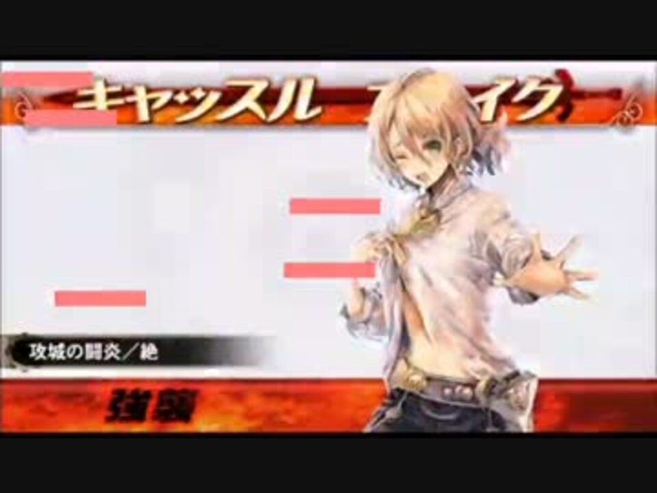 オルタンシア サーガ 第3回レコンキスタ 最終戦 ニコニコ動画