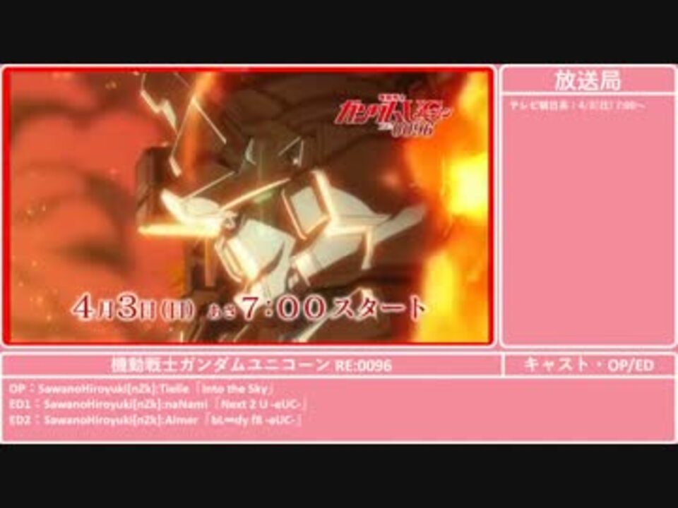 16年春アニメ紹介 ニコニコ動画