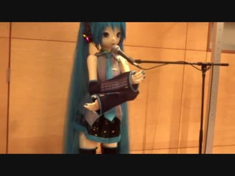 【初音ミク】等身大ロボット ライブリハーサル2 NT京都2016 【Starduster】