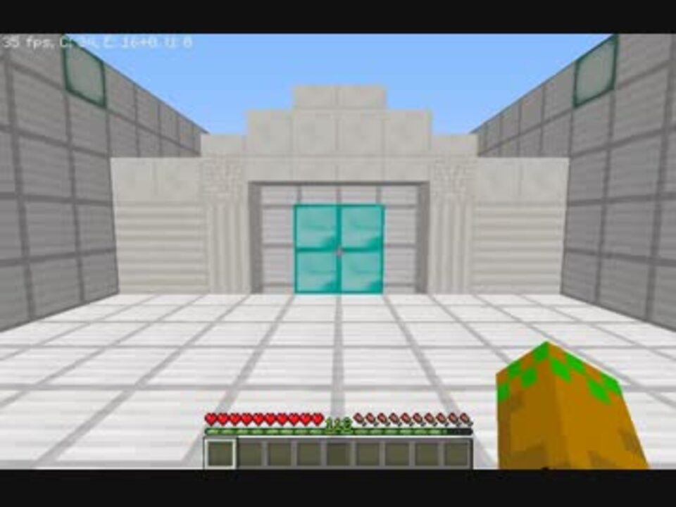 Minecraft ブロックを自由に動かせるであろうコマンド 自動ドア ニコニコ動画