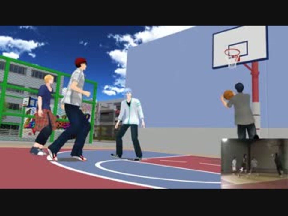 Mmd Mtp ストバスしようぜ プロローグ Mmd黒バス ニコニコ動画