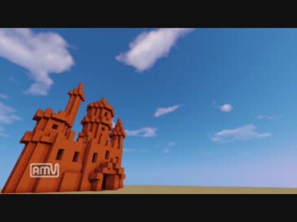Minecraft 堅焼き粘土でちっちゃいお城 ニコニコ動画