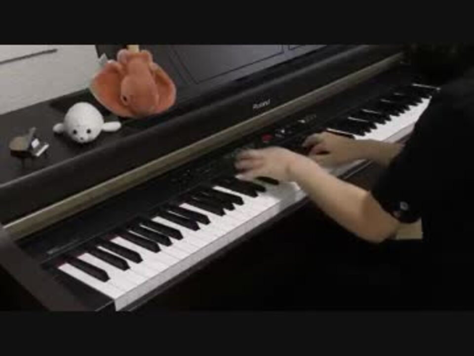 さかさふくろう 脱獄 Neru をピアノで弾いてみた ニコニコ動画
