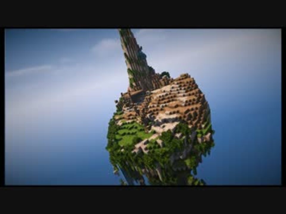 Minecraft Timelapse Teamkpad 浮遊島 Verte ニコニコ動画