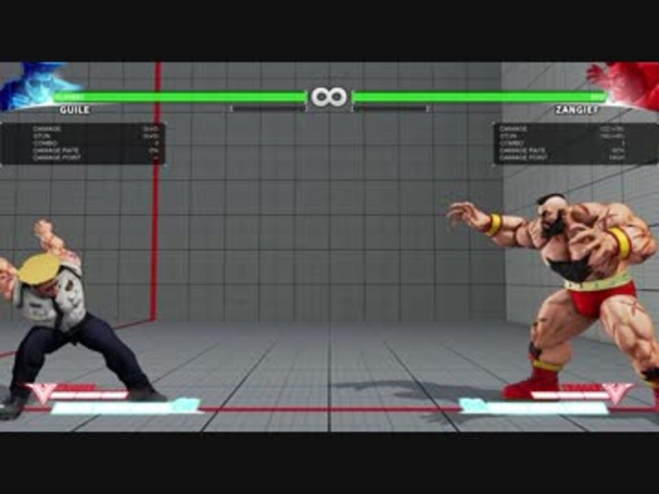 Ps4版sfv ガイルの溜め時間短過ぎワロタw 連続技 ニコニコ動画