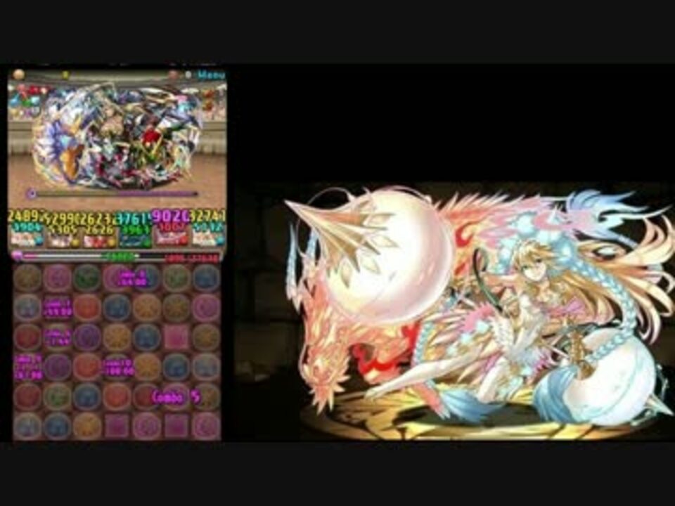 パズドラ チャレ10ソロ覚醒サクヤで初見ノーコンしたったｗ 実況 ニコニコ動画