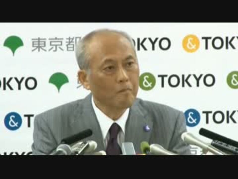 政治資金疑惑 舛添要一 東京都知事 定例記者会見 16 05 ニコニコ動画