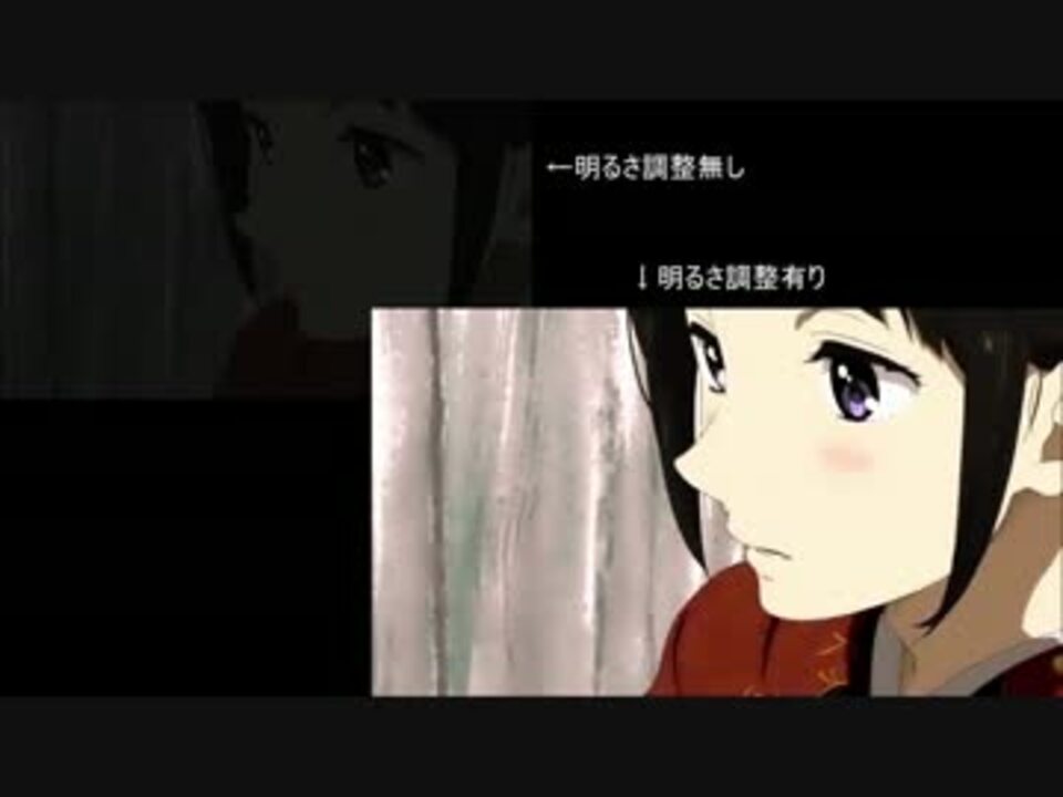 氷菓 第話の閉じ込められたシーンを明るくしてみた 一部のみ ニコニコ動画