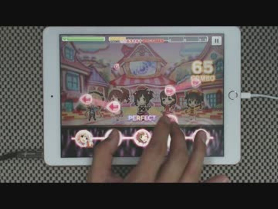 デレステ Ipad片手 Lv25 明日また会えるよね Master フルコンボ 9 5x ニコニコ動画