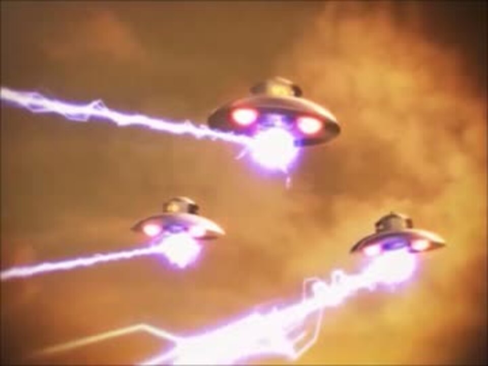 「燃え萌えナチス少女ゲッペルスちゃん第３話」ＵＦＯ対決シーン - ニコニコ動画