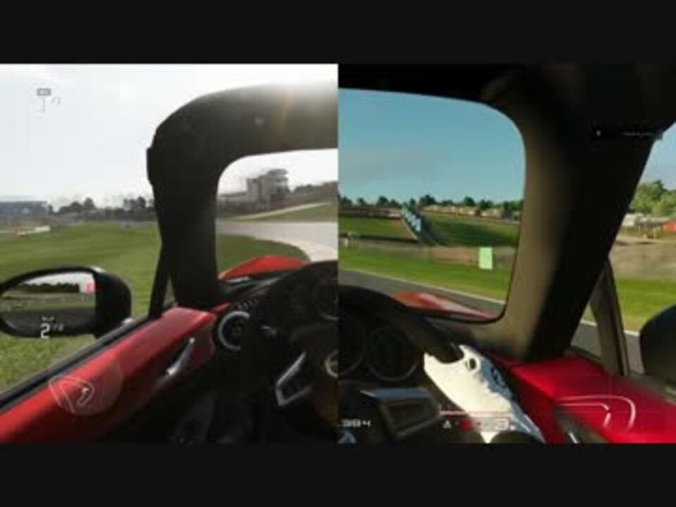 Gtsport Forza Motorsport 6 車内視点比較動画 ニコニコ動画