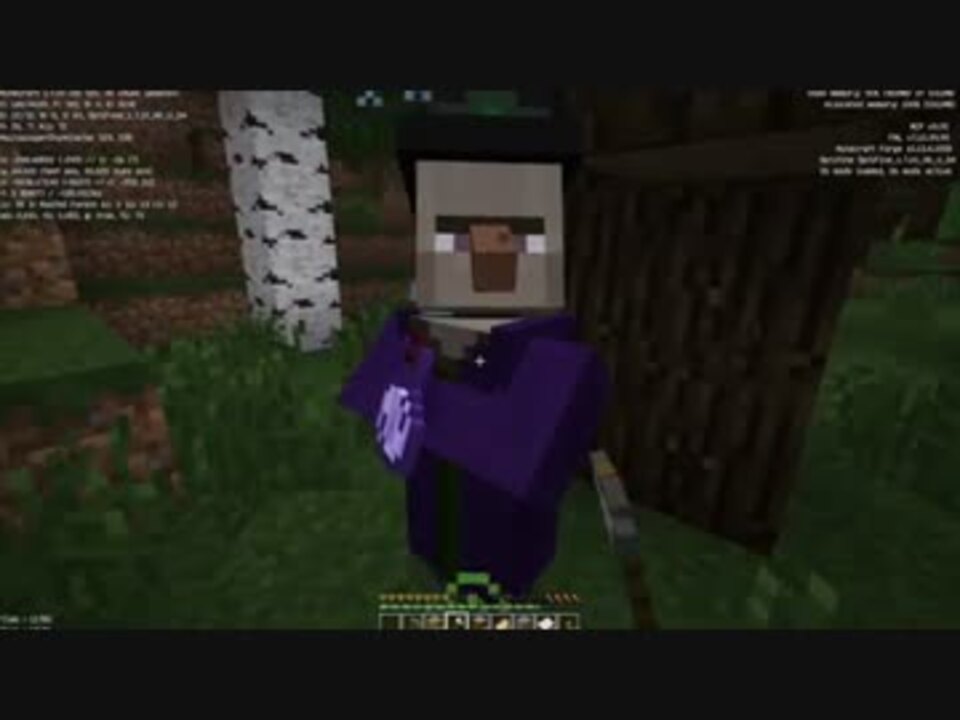 マイクラ ハードコアモードで世界の果てを目指す Part１ ニコニコ動画