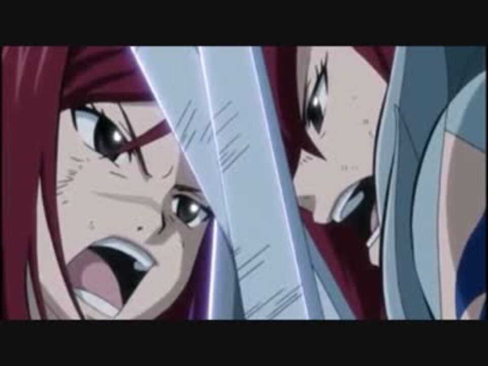 The Rock City Boy エルザvsエルザ Fairy Tail ニコニコ動画