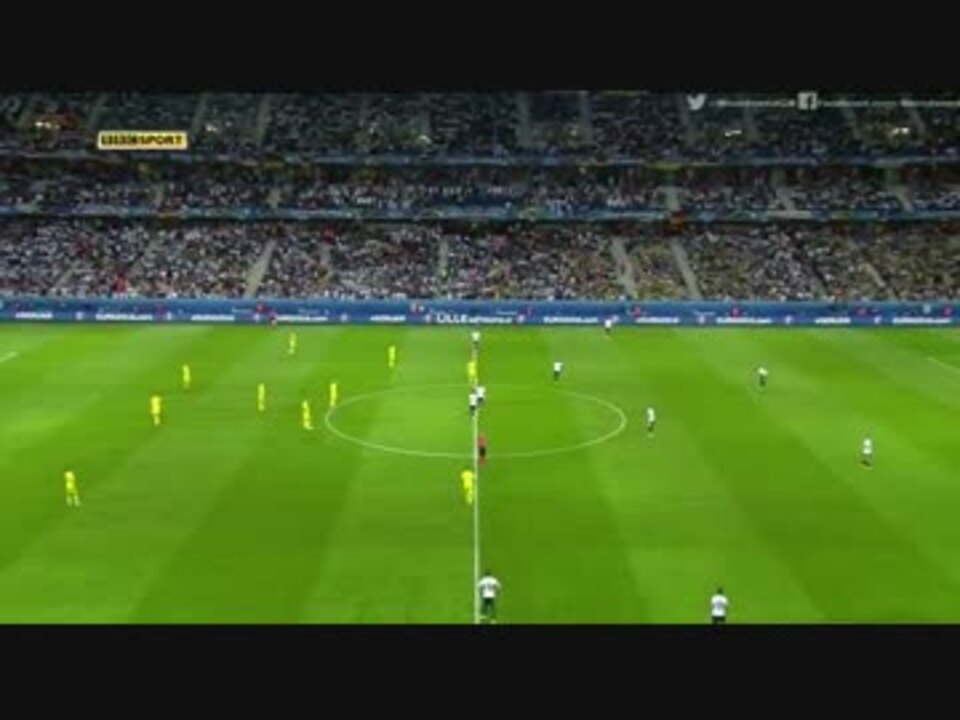 Euro16 ドイツ代表 Vs ウクライナ代表 ニコニコ動画