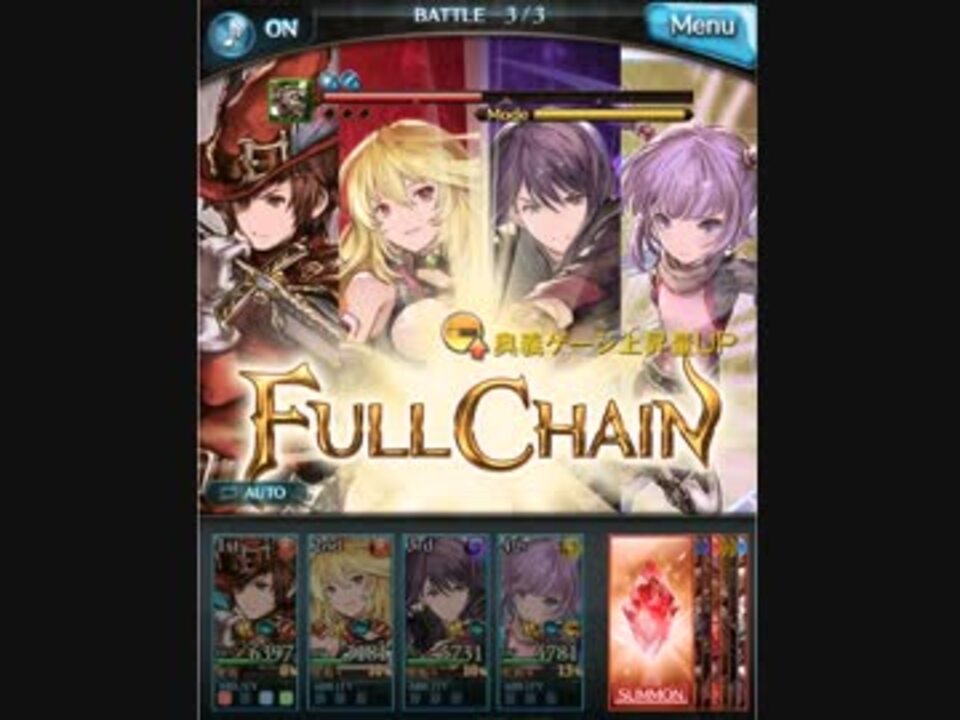 グラブル テイルズコラボ第１弾 キャラ必殺技 ニコニコ動画