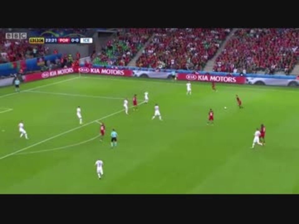Euro16 ポルトガル代表 Vs アイスランド代表 ニコニコ動画