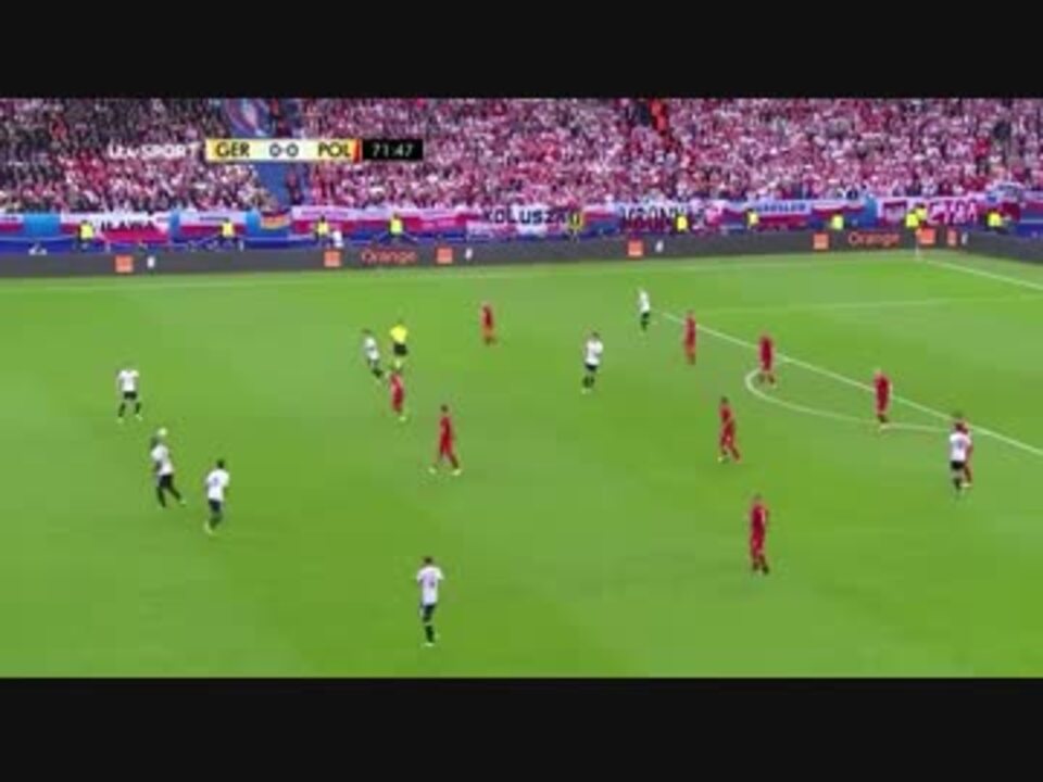 Euro16 ドイツ代表 Vs ポーランド代表 ニコニコ動画