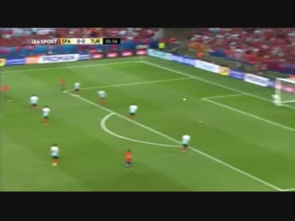 Euro16 スペイン代表 Vs トルコ代表 ニコニコ動画