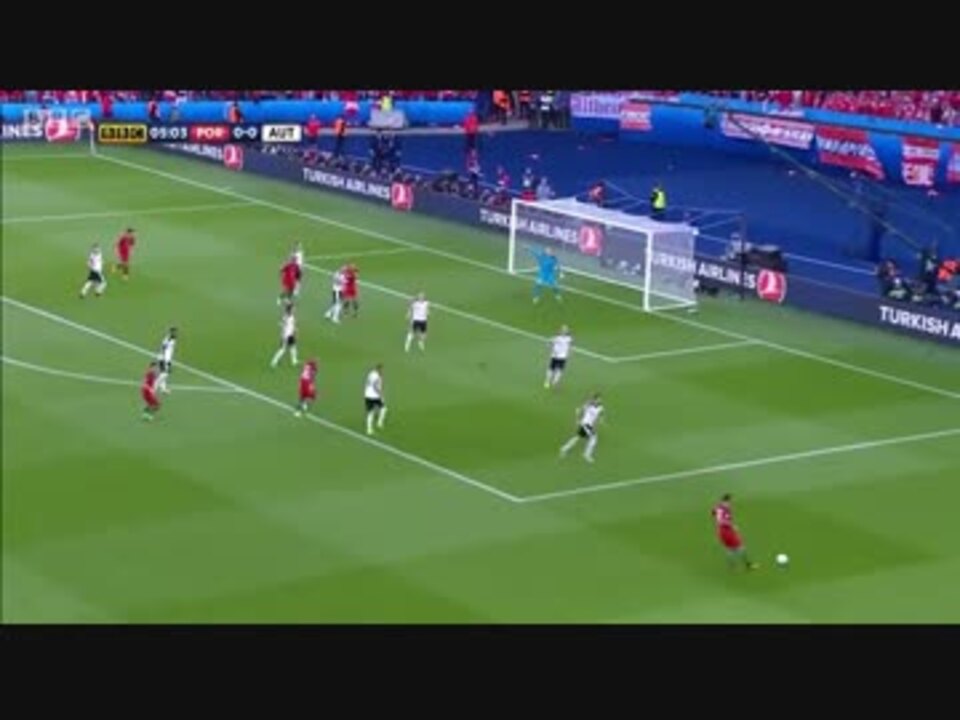 Euro2016 ポルトガル代表 Vs オーストリア代表 ニコニコ動画