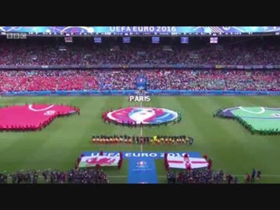 Euro16 ベスト16 ウェールズ代表 Vs 北アイルランド代表 ニコニコ動画