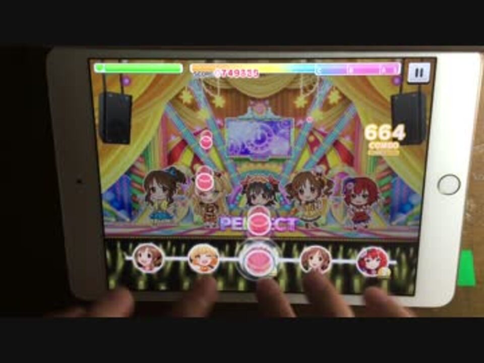 デレステ Tokimekiエスカレート Master 速度10full Combo ニコニコ動画