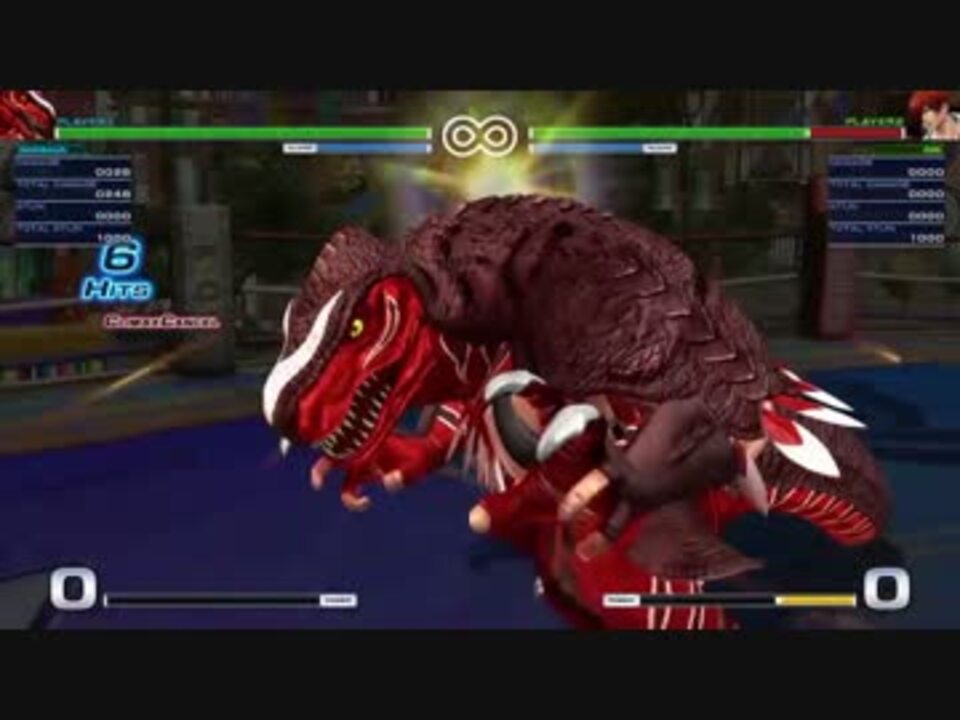 Kof14 キングオブダイナソー コンボムービー ニコニコ動画