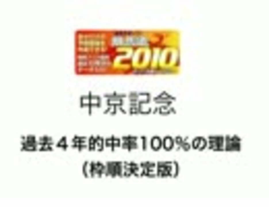 人気の「中京記念」動画 37本 - ニコニコ動画