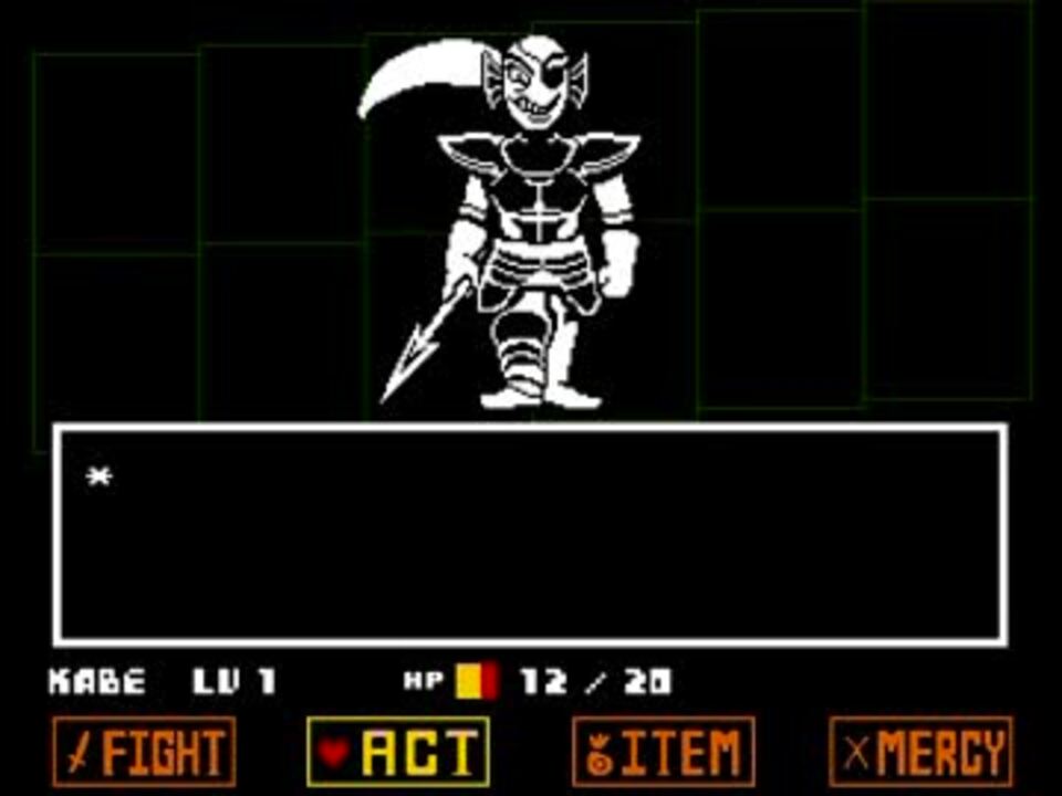 Undertale 非公式日本語化パッチ 初見で実況プレイ 11 ニコニコ動画