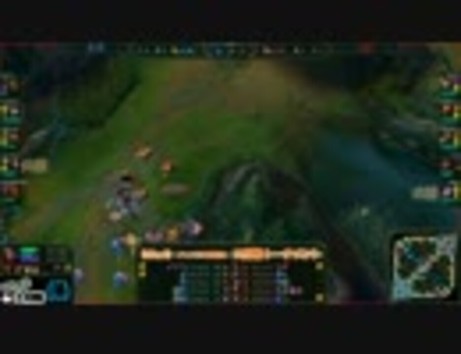 第１回 ニコニコlol交流大会 大将戦 １回戦目 Kuro投げナイフ ウエダ ニコニコ動画