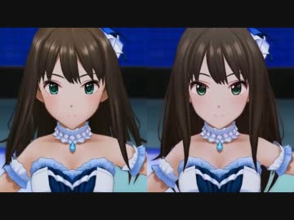 デレステ 渋谷凛 新旧モデル比較 ニコニコ動画