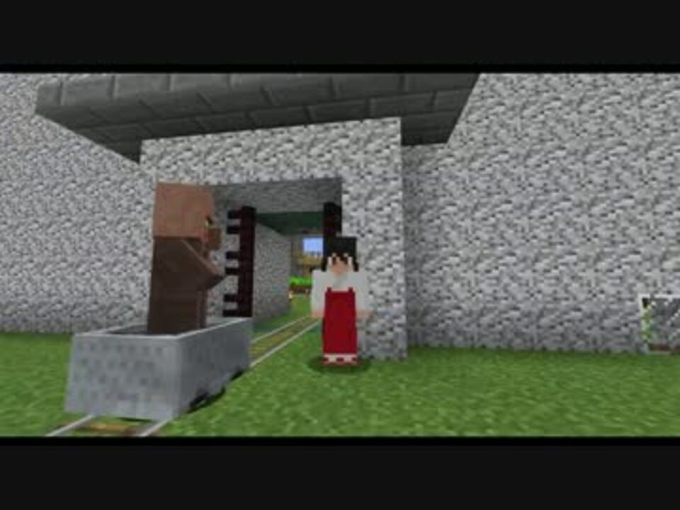 Minecraft トロッコも通れる3 3ピストンドア ピストン動作解説 ニコニコ動画