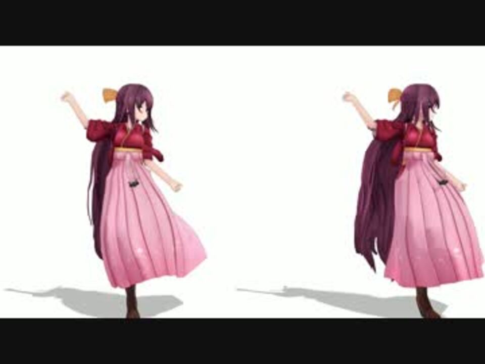 Mmd 神風の荒ぶる髪を鎮めてみる 物理演算 ニコニコ動画
