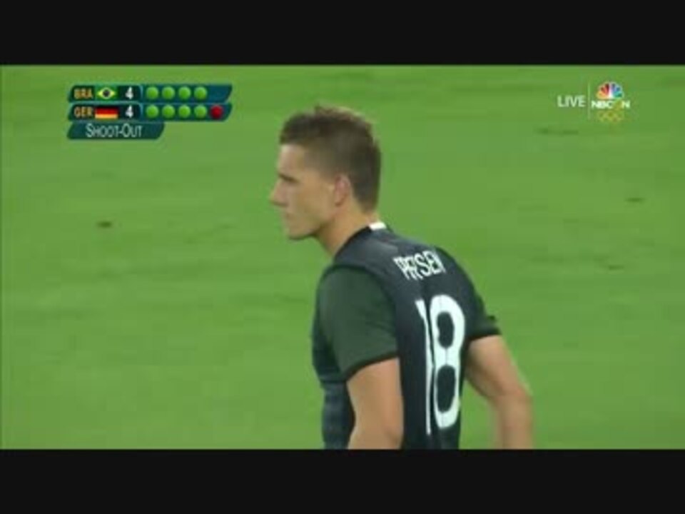 男子サッカー決勝 ブラジルvsドイツ Rio Olympic 16 ニコニコ動画