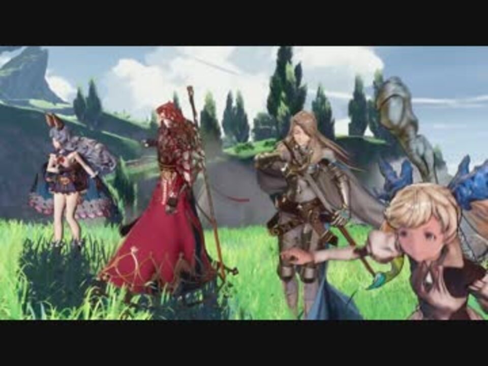 グラブルアクションrpg グランブルーファンタジー Project Re Link Pv Hd ニコニコ動画