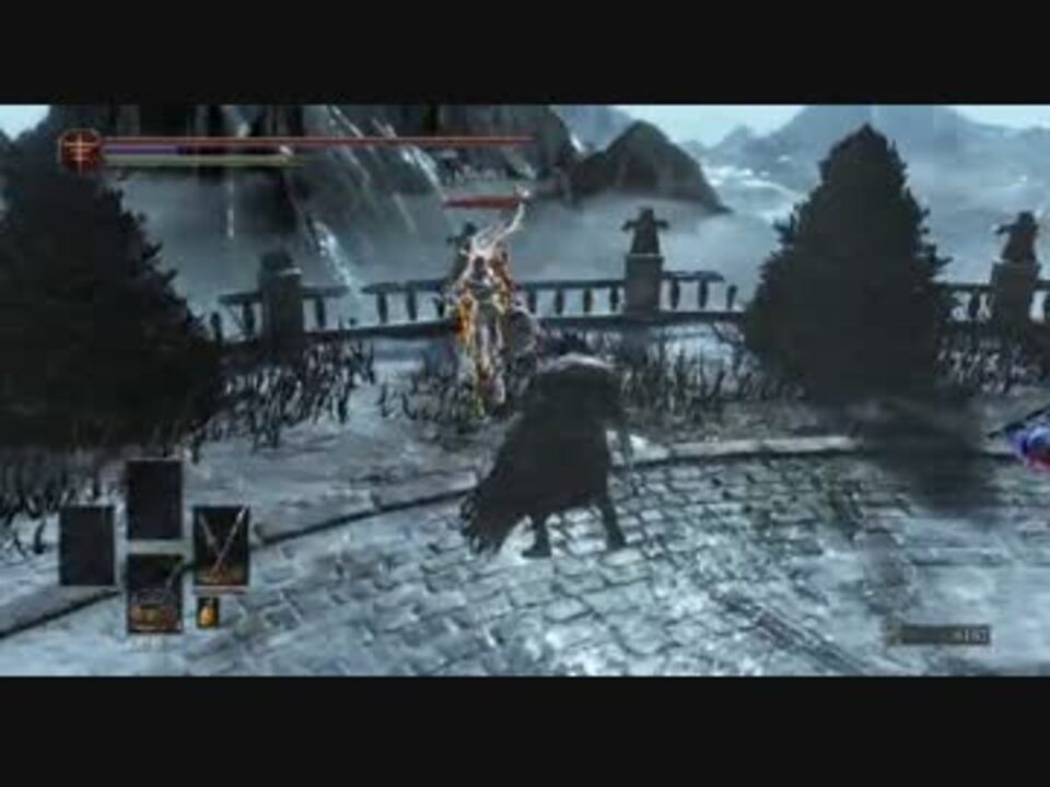 ダークソウル3 ドランの双槍で侵入します 没シーン ニコニコ動画